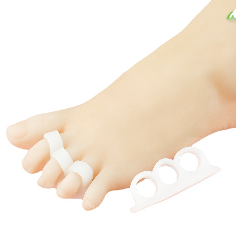 拇外翻矫正器大脚骨重叠脚趾分离器软硅胶脚趾矫正器拇外翻脚趾套|ms
