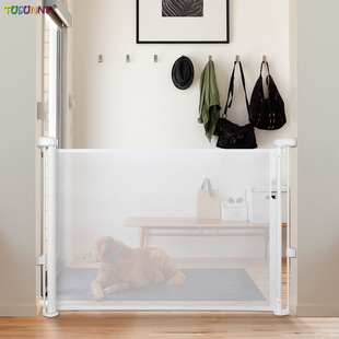 New Door Bar children's safety door bar baby stairs door Children's Protective door baby safety retractable door bar