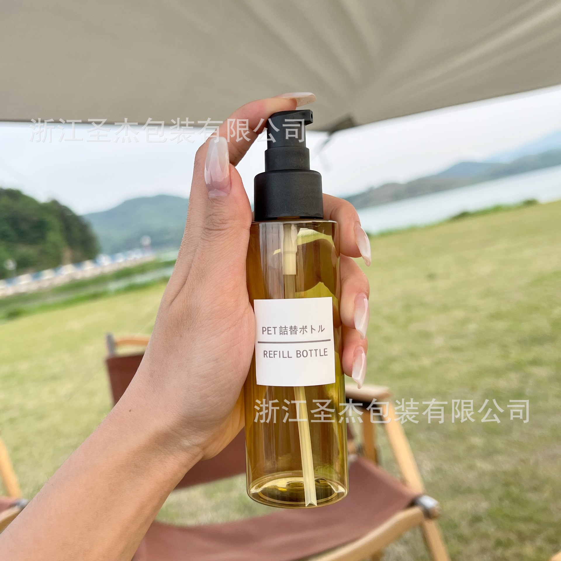 50ml100ml cubierta completa esmerilado botella de aerosol tóner maquillaje agua sub-botella de riego puede para la desinfección del alcohol