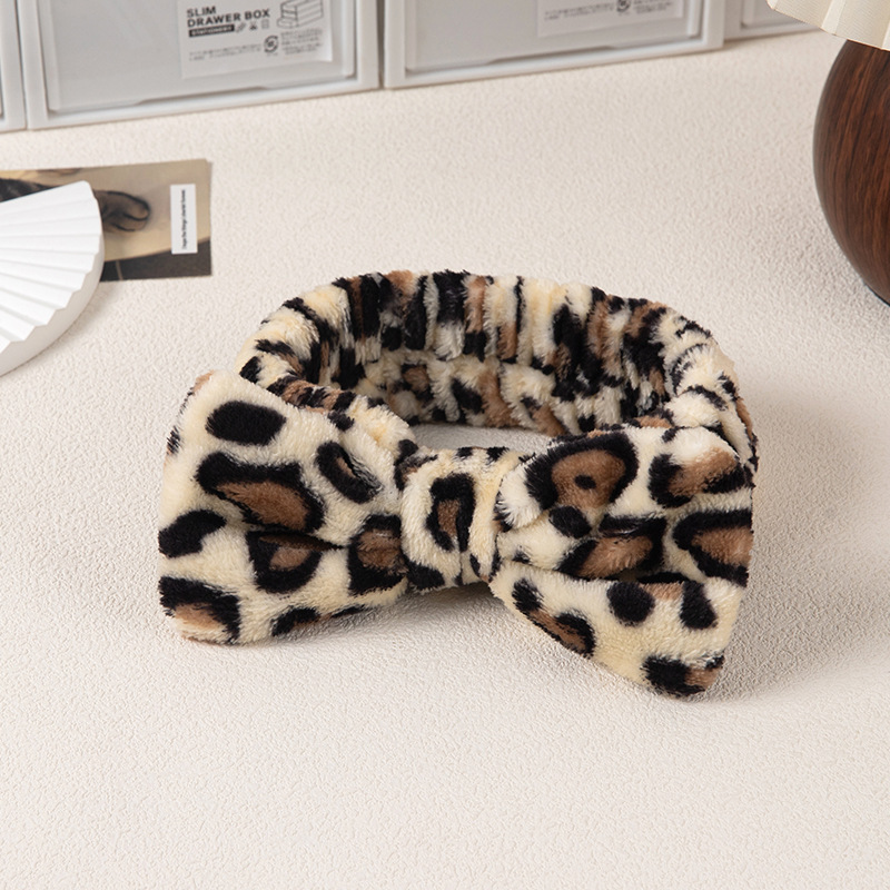 Estampado de leopardo claro