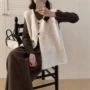 宽松新款无袖春秋季毛衣