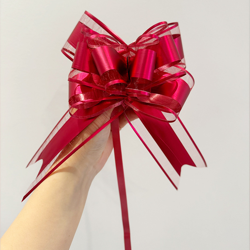 Heji festivo boda romántica decoración del coche boda decoración del coche arco coche tire flor cinta boda Boda boda suministros de la boda