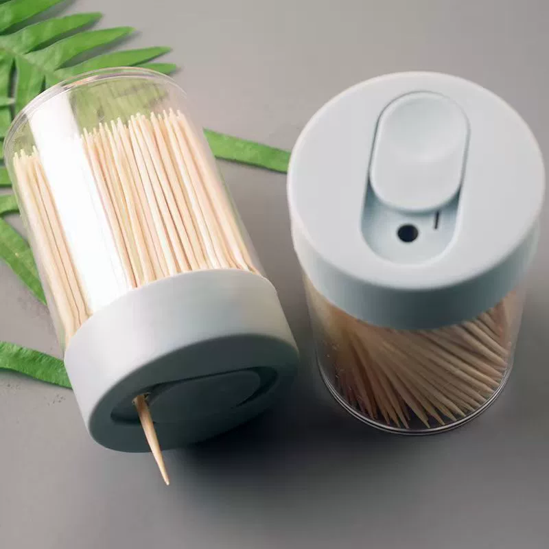 Простой прозрачный держатель для зубочисток, креативная и удобная бутылка для зубочисток, банка для зубочисток, домашняя гостиная, оптовая продажа