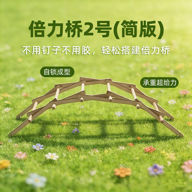 Beiliqiao No. 2 Simplified Technology DIY Kit: Beiliqiao Assembly Arch Bridge Model, Hands-On Development and Assembly Educational Toy Beiliqiao No. 2 Simplified Technology DIY Kit: Beiliqiao Assembly Arch Bridge Model, Hands-On Development and Assembly Educational Toy