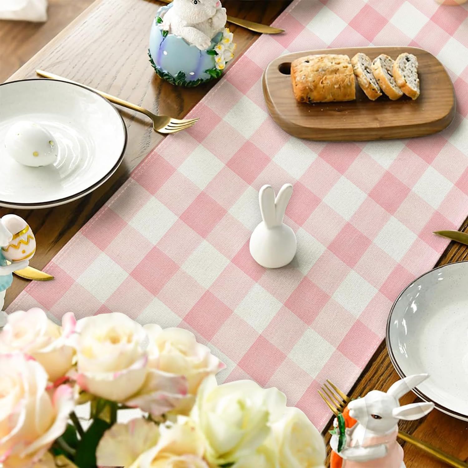 90g Weight Tablecloths Home Textiles & Decor Type Linen Material Letter, Fruit, Flower Pattern Simple Style Style Simple Style Letter Fruit Flower Linen Tablecloths 19