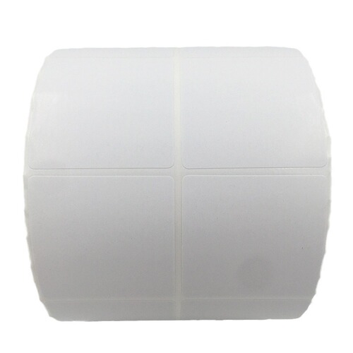 Copperplate Paper Non-Drying Adhesive Labels 40405000 Sheets Price Gift Box Packaging Box Round Sticker Plane Box Sealing Sticker Wholesale