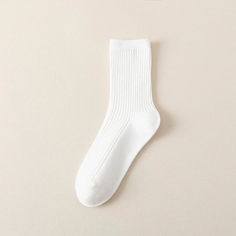 Antibacterial summer cute knee socks, mid-length