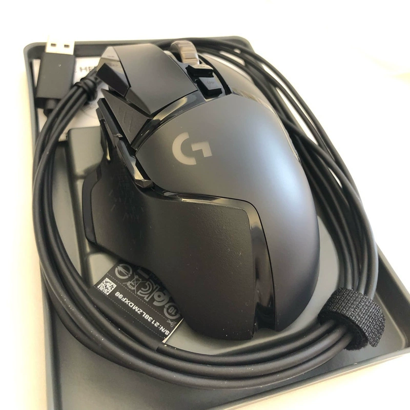 [] G 502 Hero Dominator проводная игровая мышь 16000DPI RGB блеск четыре уровня