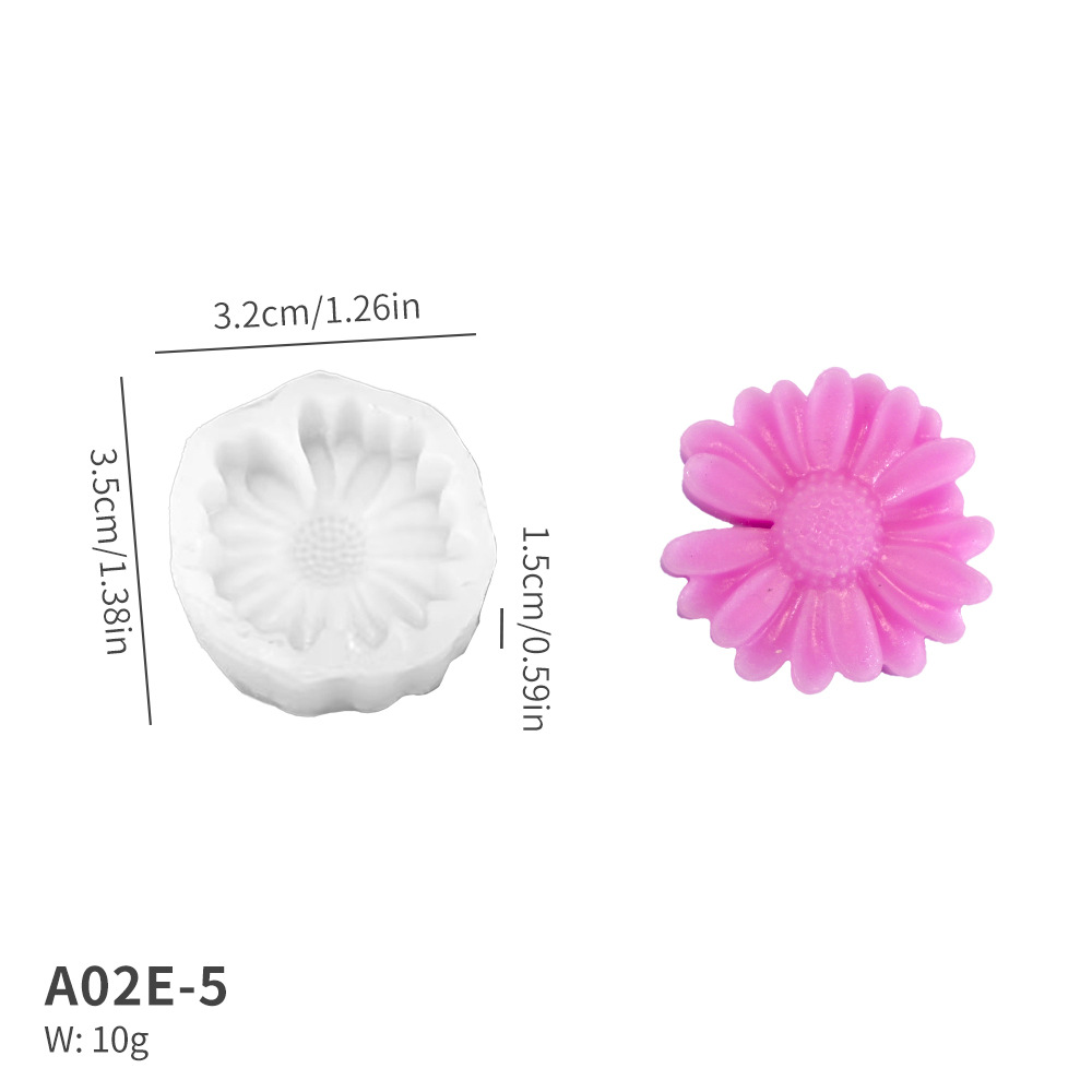 캔들몰드_A02E-5 리틀데이지