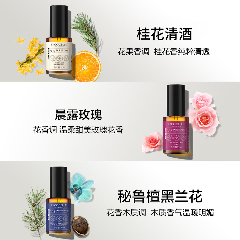 Xianjia ポケットフレグランス衣類スプレー帯電防止長期持続フレグランス衣類無洗浄鍋消臭ポータブルパック 30 ミリリットル|undefined