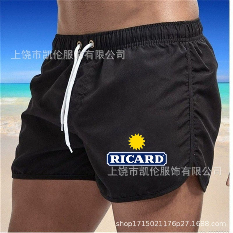 Модные пляжные многоцветные летние шорты, спортивные брюки, AliExpress, полиэстер