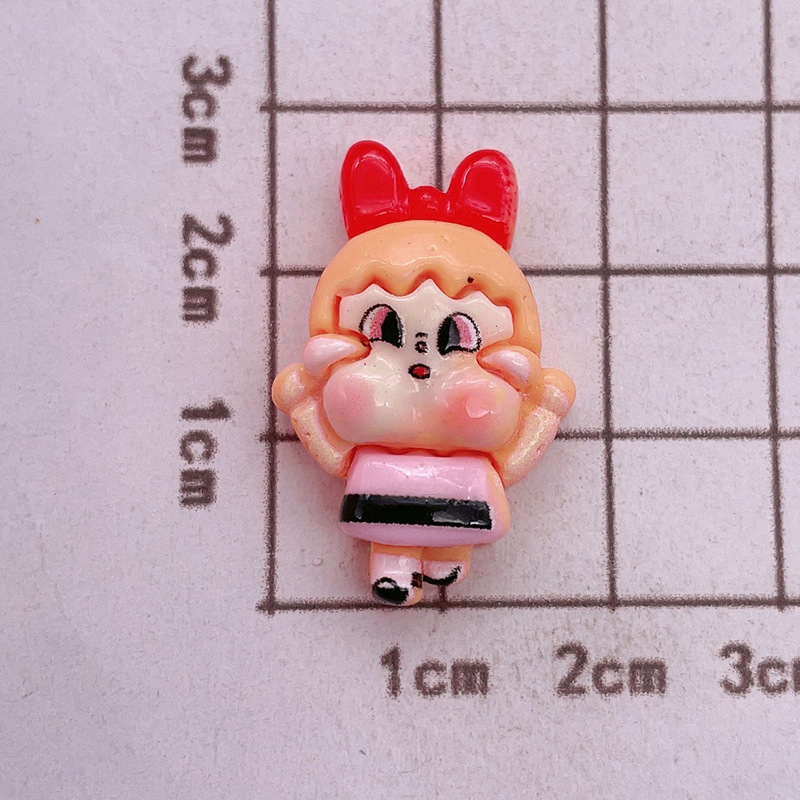 新商品の明るい顔の泣いている子供の女の子の樹脂の部品のdiyクリームのゴムの携帯の箱のコップの靴の服のアクセサリの部品|undefined