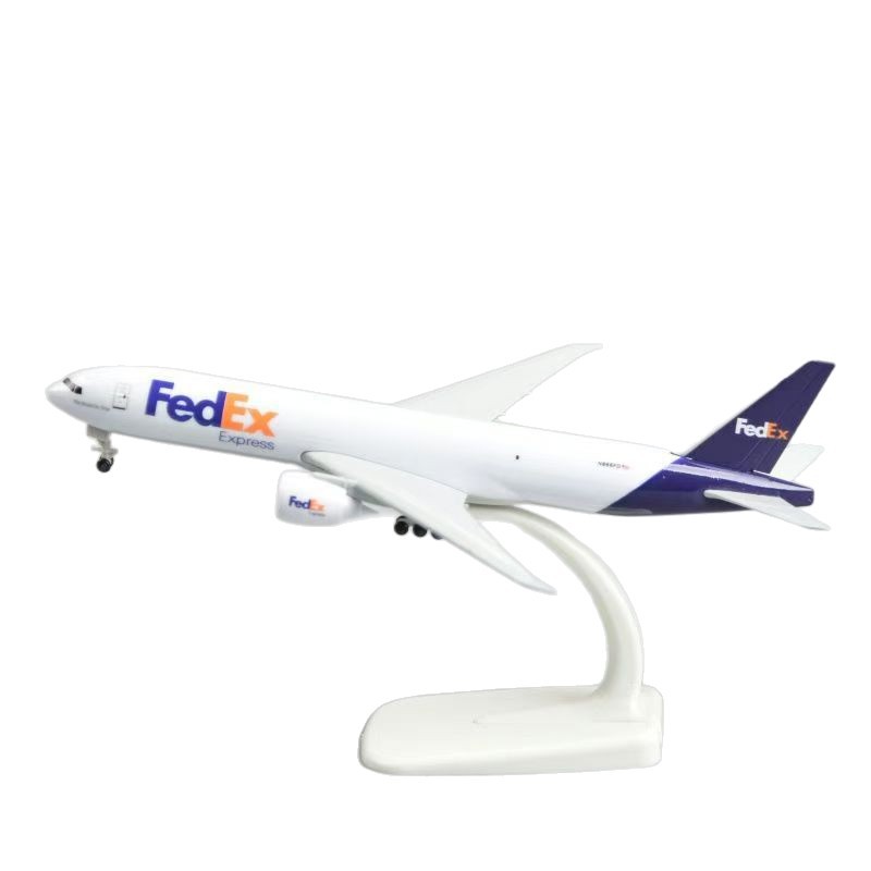 20 cm Federal B777 avión de resina avión artificial modelo de avión estático suministro directo de fábrica modelo más vendido nacional y extranjero