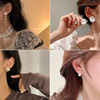 Summer fresh universal earrings, flowered, 2023, simple and elegant design