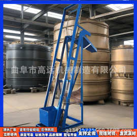 液体单斗提升机 大承重翻斗式上料机图片 食盐翻斗式加料机