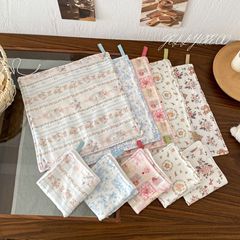 北欧風ins砕花かわいい赤ちゃんの小さい方のタオルの新生児はしゃっくりのタオルの赤ちゃんの入浴する子供のタオルの純綿をたたきます。