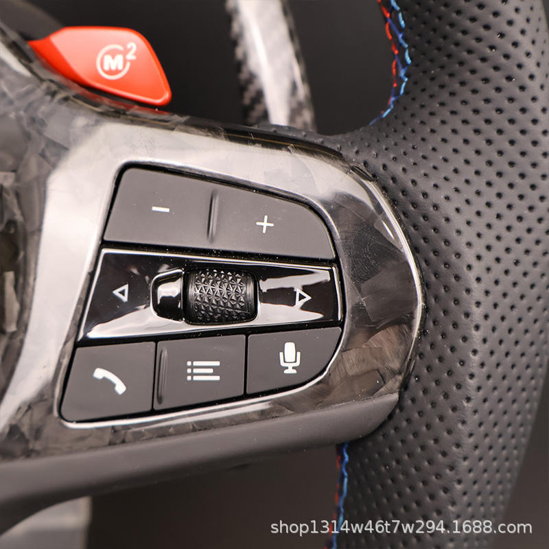 The Steering Wheel Is Suitable for Bmw 340I F11 F02 F12 G82 F06 540I M4 Forged Carbon Fiber Model