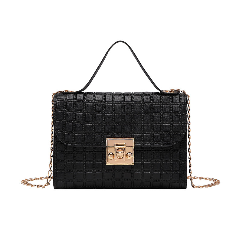 2023 nuevo bolso de mujer simple de moda bolso de hombro bolso de cadena fuente de fábrica de cabello recto image 6