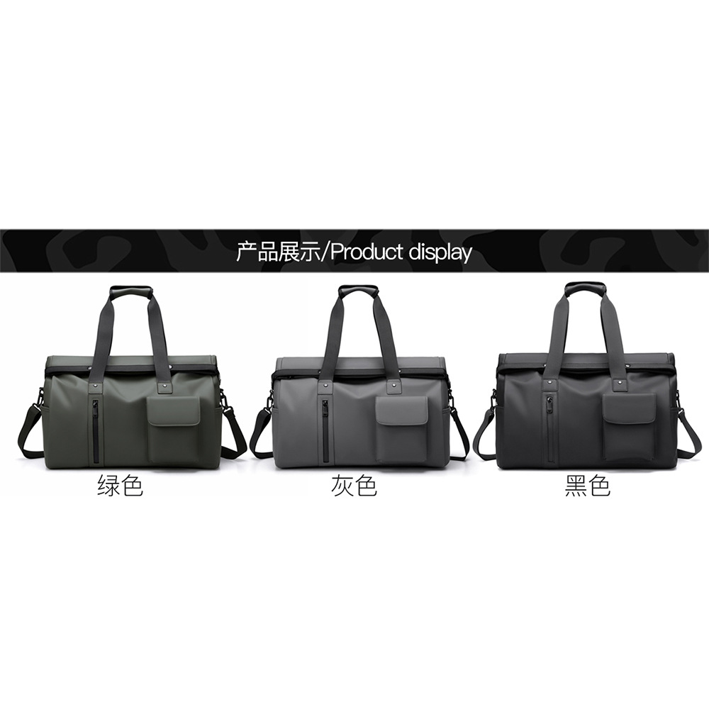2025 nueva bolsa de viaje para hombres de gran capacidad mochila de separación seca y húmeda bolsa deportiva bolsa de ejercicio de corto alcance bolsa de equipaje ligera