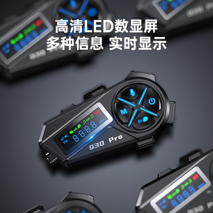 New Helmet Bluetooth Headset Motorcycle Half Helmet Headset Riding Long Battery Life Intercom Motorcycle Full Helmet Built-In Headset