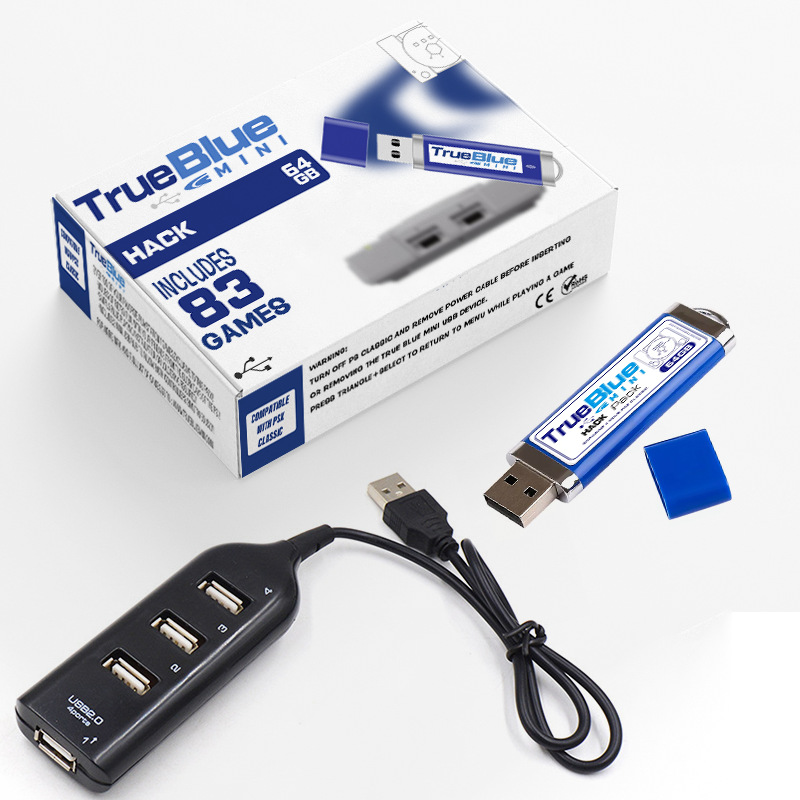 Mini azul verdadero Paquete de crackhead 32G/64G lucha Pack PS UN MINI