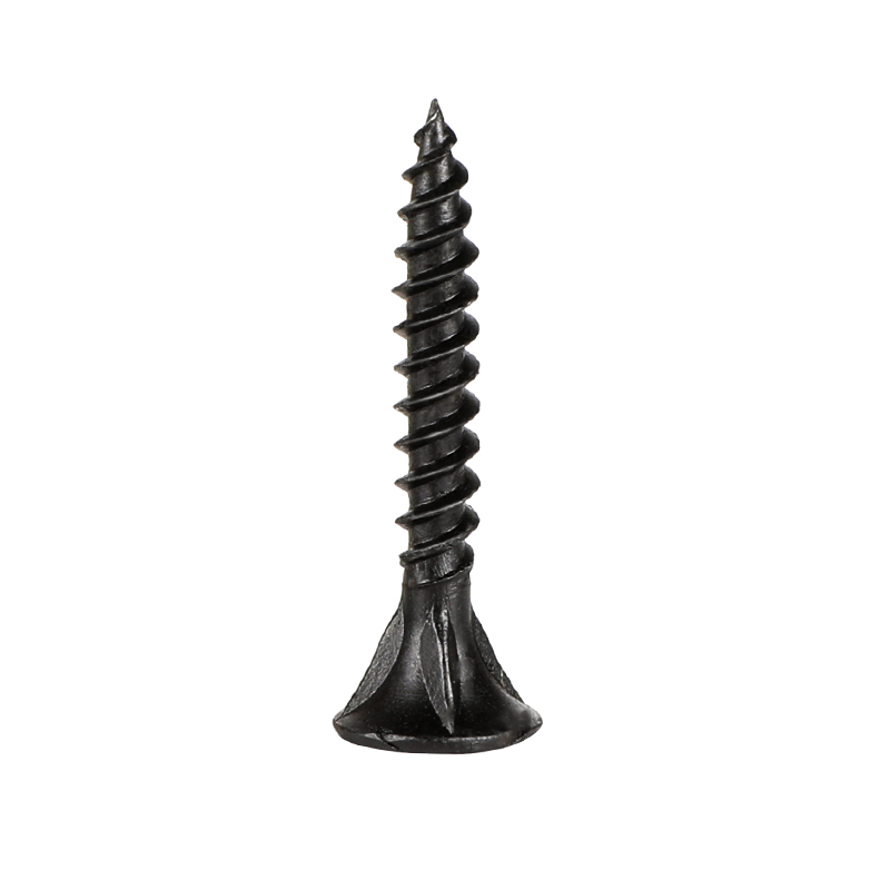 Tornillo de placa de cemento Raspador de clavos de pared seca Raspador con tornillo de filo de cuchillo de nervadura 3.5 × 25x35 clavo autorroscante de placa de silicato de calcio