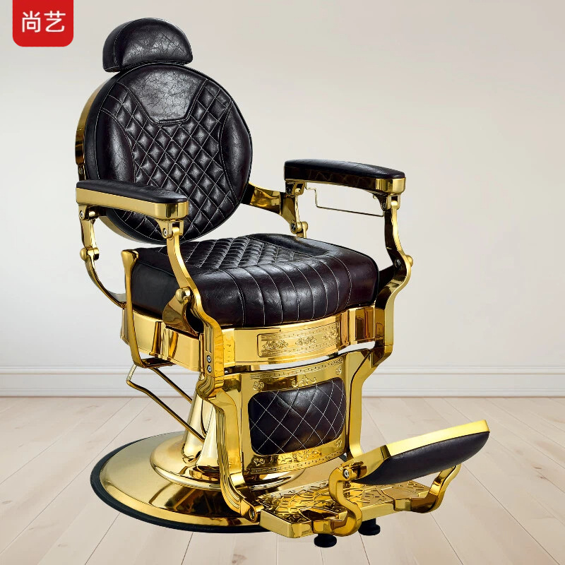 Transfronterizos para silla de barbero retro, silla de barbero para hombres, silla de cabeza de aceite, silla de barbero para afeitar image 13
