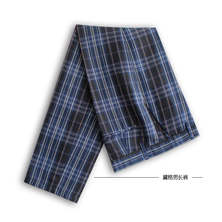 Pantalones a cuadros DK pantalones de UNIFORME DE CLASE DE ESTILO preppy británico pantalones de estudiante pantalones de hombre Pantalones uniformes moda casual japonesa
