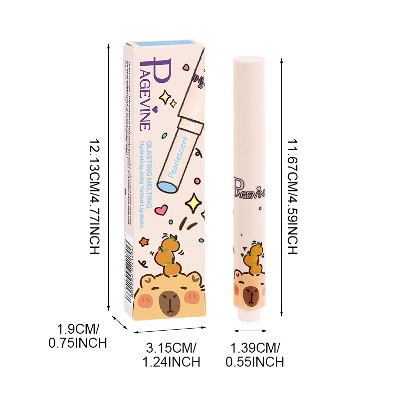 Barra de labios Kapibala transfronteriza 6 PÁGINA Nuevo juego de maquillaje Lápiz labial impermeable de larga duración europeo y americano