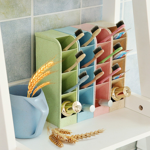 Slanted pen holder storage box, creative children's pen holder ornaments, fashionable pen holder storage, Internet celebrity pen holder, student desktop