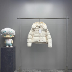 「秋冬新款」蒙口 Erea小泡芙女士方形绗缝连帽短款羽绒夹克外套