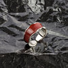 Enamel, resin, design ring, internet celebrity, simple and elegant design