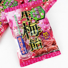 日本糖果零食 理本RIBON生梅飴生梅糖110g袋裝喜糖 梅肉50%
