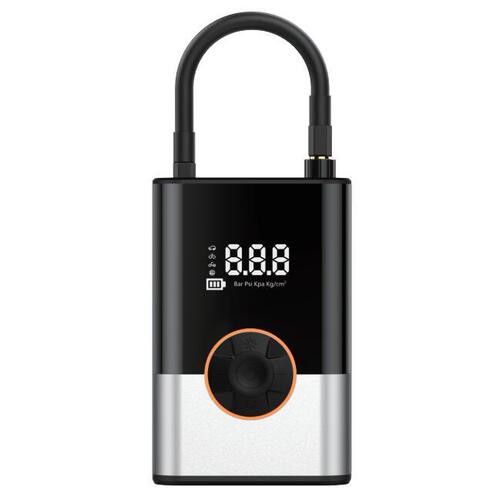 Cross-border mini portable car air pump multi-function handheld car air pump wireless digital display emergency air pump