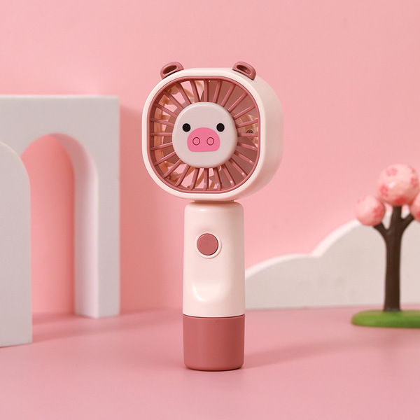 Handheld small lightweight air fan for students for traveling
