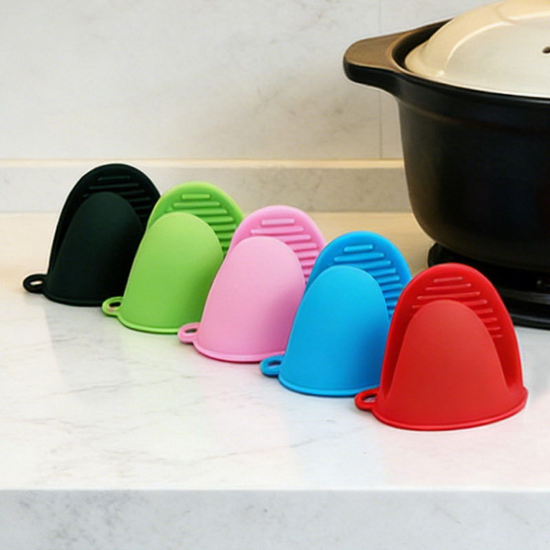 Soft Rubber Insulation Clip, Anti-Scalding Hand Clip, Kitchen Dish High Temperature Resistant Gloves, Non-Slip Baking Oven Microwave Oven Plate Clip