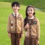 春秋秋冬幼儿园英伦风园服