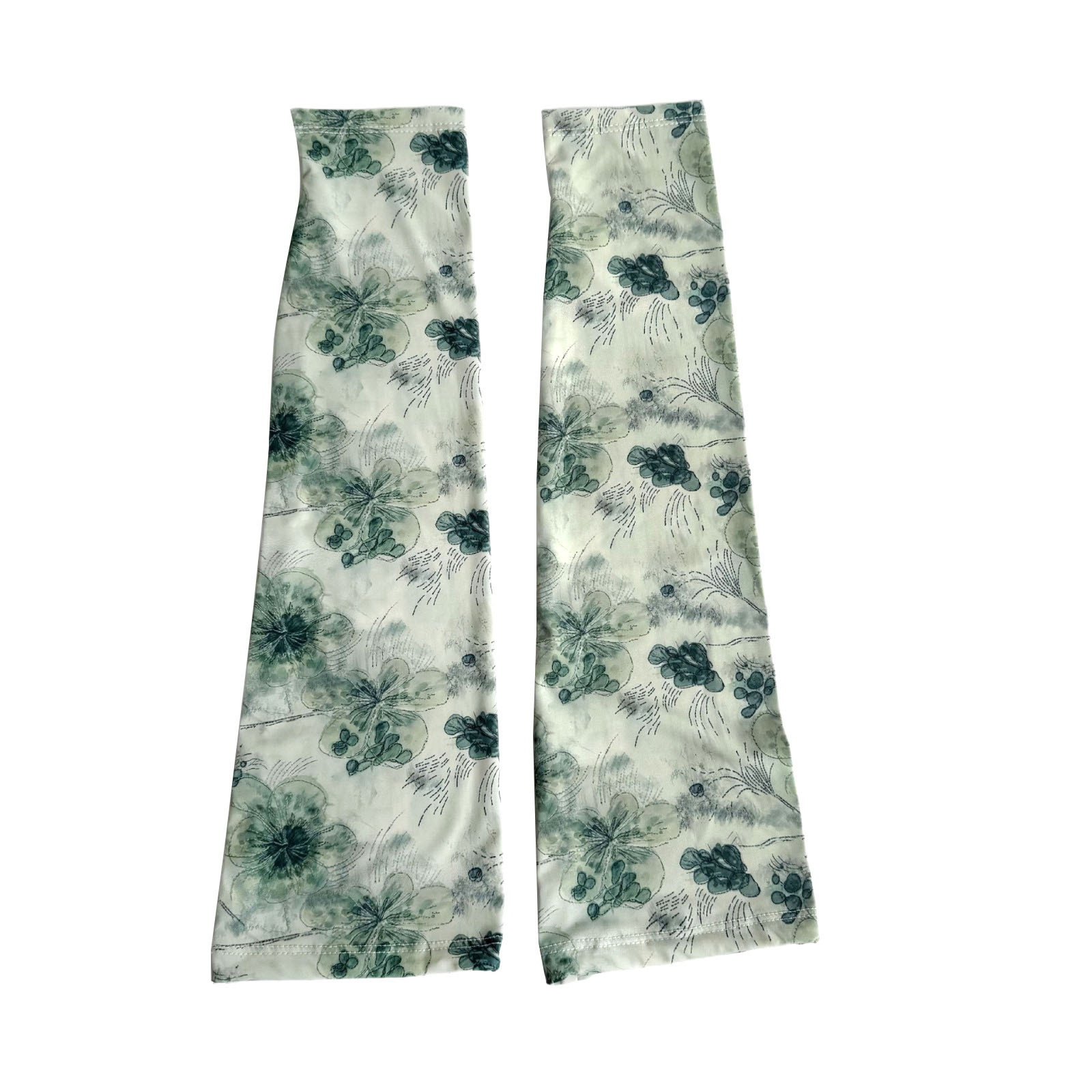 Protector solar manga de hielo manga de seda de hielo nuevo estilo nacional protección UV flor cordón manga de hielo protector de brazo transpirable suelto