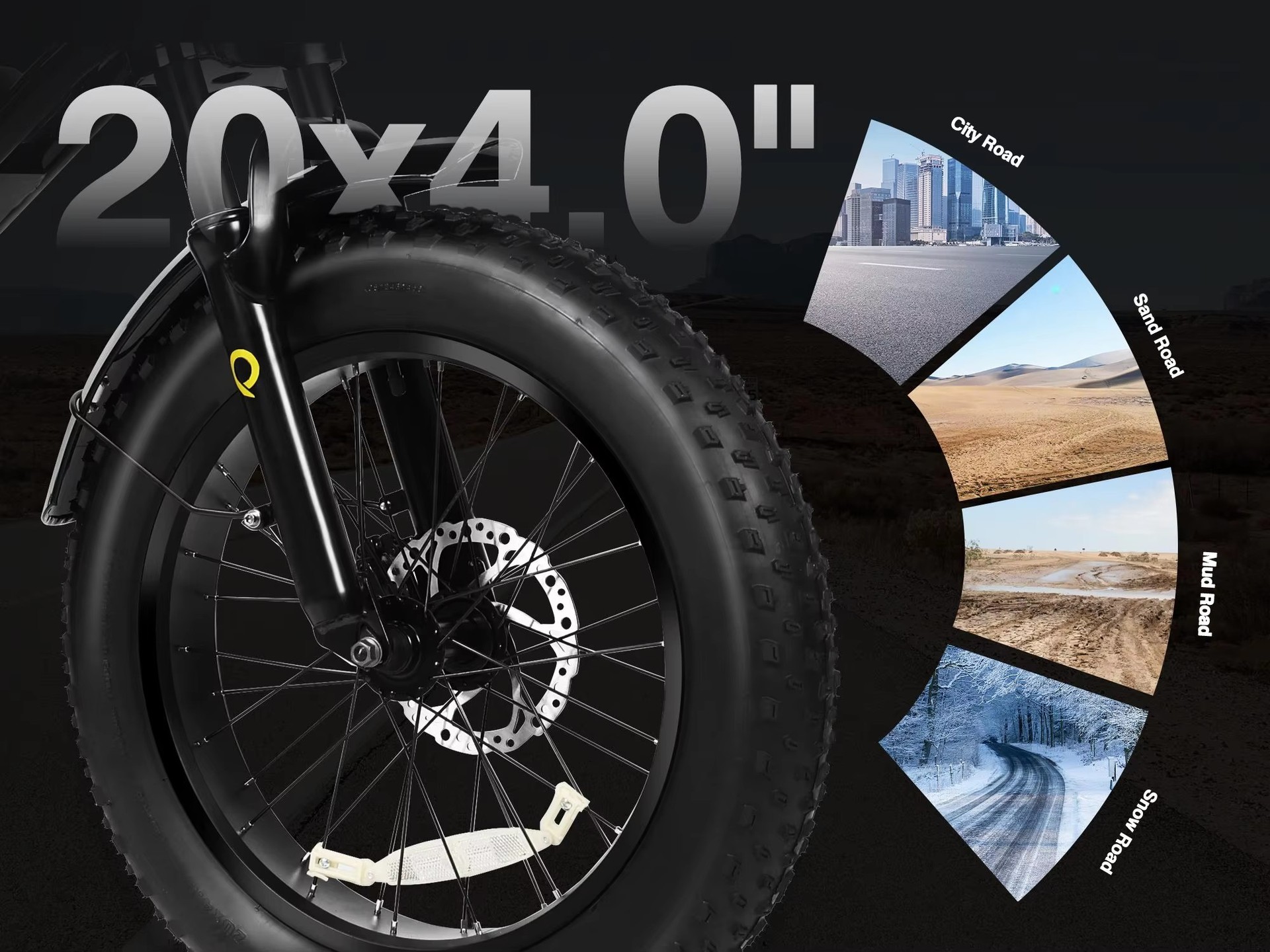 High-power 1500W 48V 13Ah fat-tire electric bicycle, Class 3 light motorcycle, suitable for youth