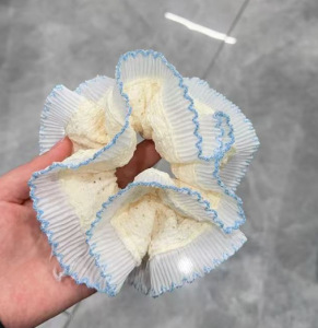 Coreano relajado viento intestino anillo de cabello feminino ligero de lujo nuevo cabello de alta calidad de alta elasticidad correa de goma duradera