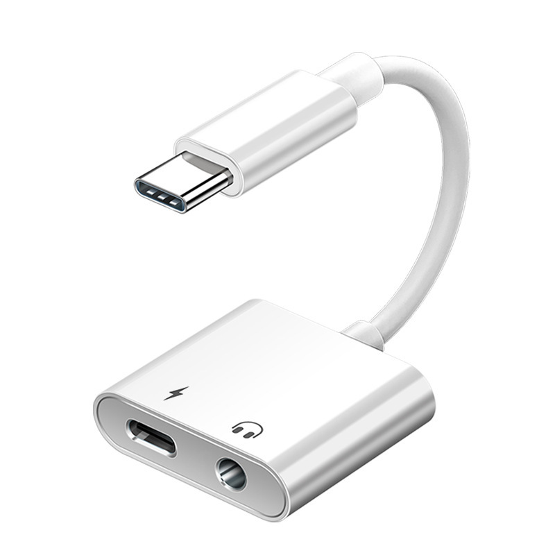 Typecデコード2 in 1デジタルオーディオコネクタのヘッドホンアダプタはアップルの華為充電変換を適用する|undefined