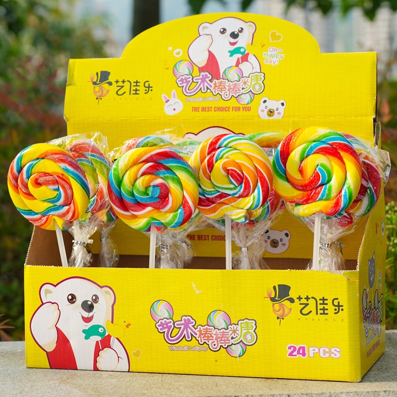 50g 무지개 롤리팝 [24 박스]