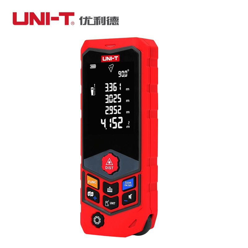 优利德LM50D/100D/120测距仪高精度曲面激光测量仪红外线滚轮测量