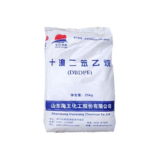 Decabromodiphenyl ethane synthetic materials flame retardant textile rubber plastic additives large favorably