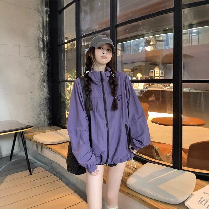 New American-Style Quick-Drying Sun Protection Clothing, Summer Anti-Uv Outdoor Mountain-Style Jacket, Cycling Hooded Jacket