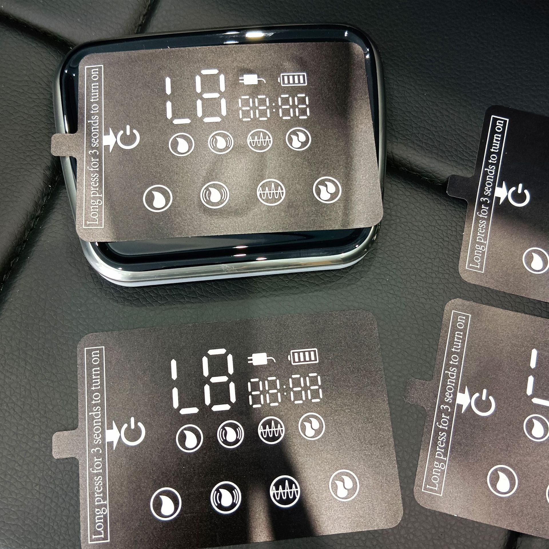 数字显示静电膜数字温湿度计屏幕pet低粘保护膜 屏幕印刷保护膜