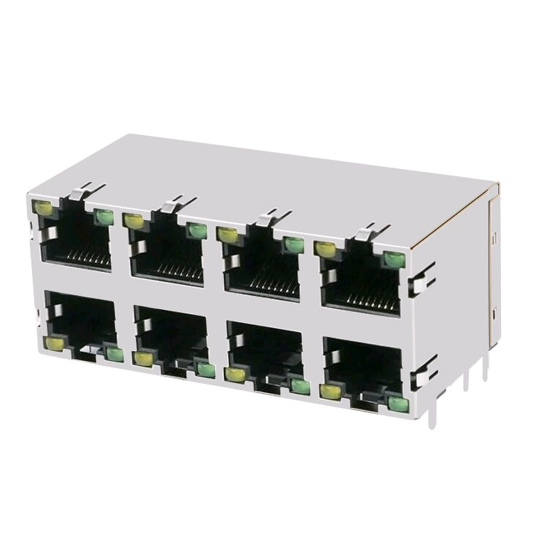 Поставки производителя 96PIN четырехпортовый Gigabit прямой plug-in сетевой трансформатор 96F-03NL