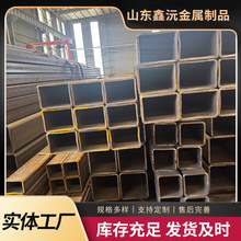 鑫沅无缝方管厂 低合金方矩管 16MNQ355方钢管 一支起订 激光开孔