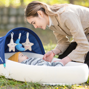 Portable Bed-In-Bed Baby Baby Nest Foldable Mobile Bed Anti-Pressure Newborn Backpack Bionic Sleeping Bed New Style