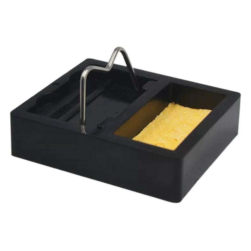 Портативная мини-стойка для паяльника электрическая стойка для паяльника паяльная станция Сварка жести Электрический Luo Железный Кронштейн инструмент губка